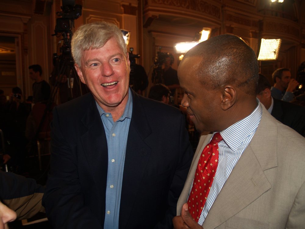 With John Manley Deputy Prime Minister of Canada