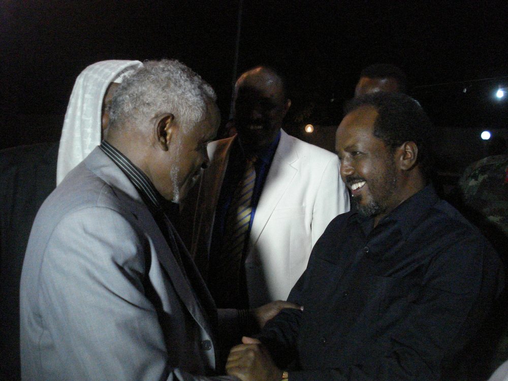 Meeting President of Somalia Hassan Sheikh Mohamud