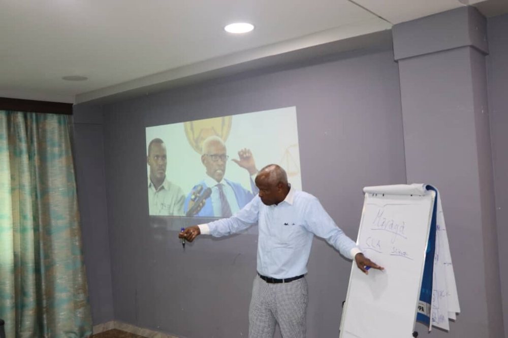 Teaching legal education seminar Somalia SICLE